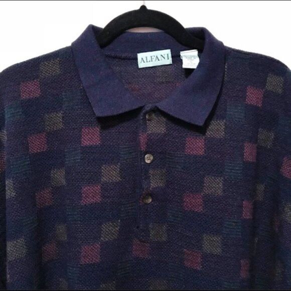 NWOT. Alfani sweater with buttons. Made in Italy. - Picture 3 of 5